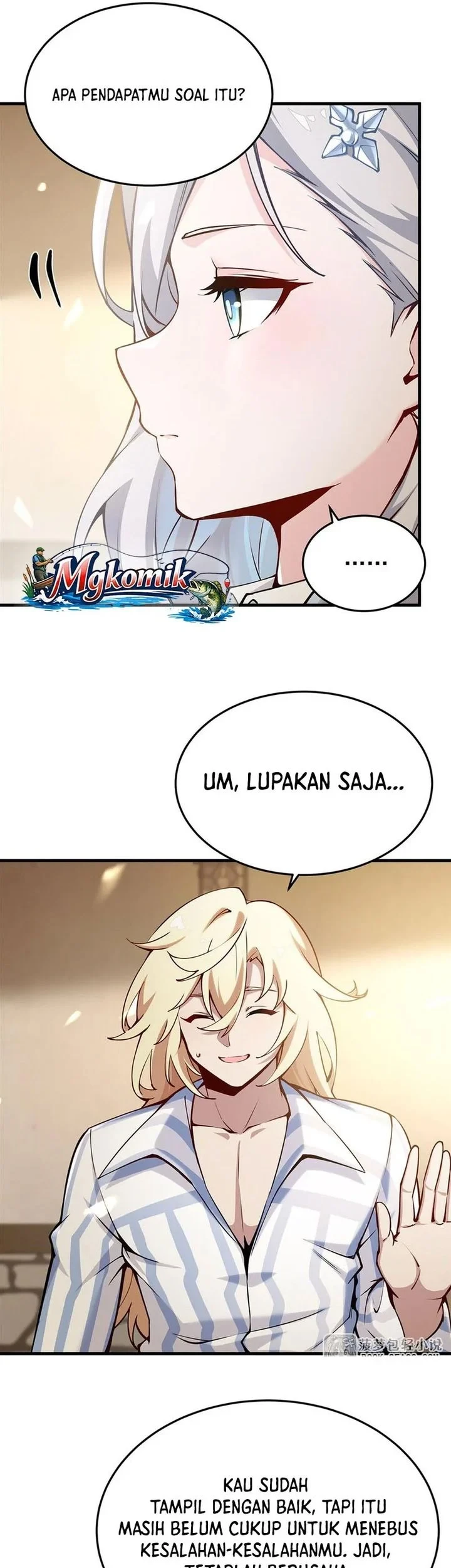 The Yellow Haired Villain In Female Main Characters Novel Wants Happiness Chapter 74 Halaman 24