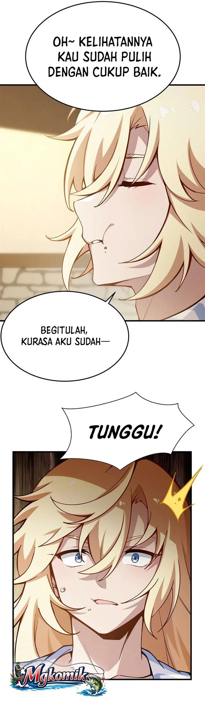 The Yellow Haired Villain In Female Main Characters Novel Wants Happiness Chapter 74 Halaman 32
