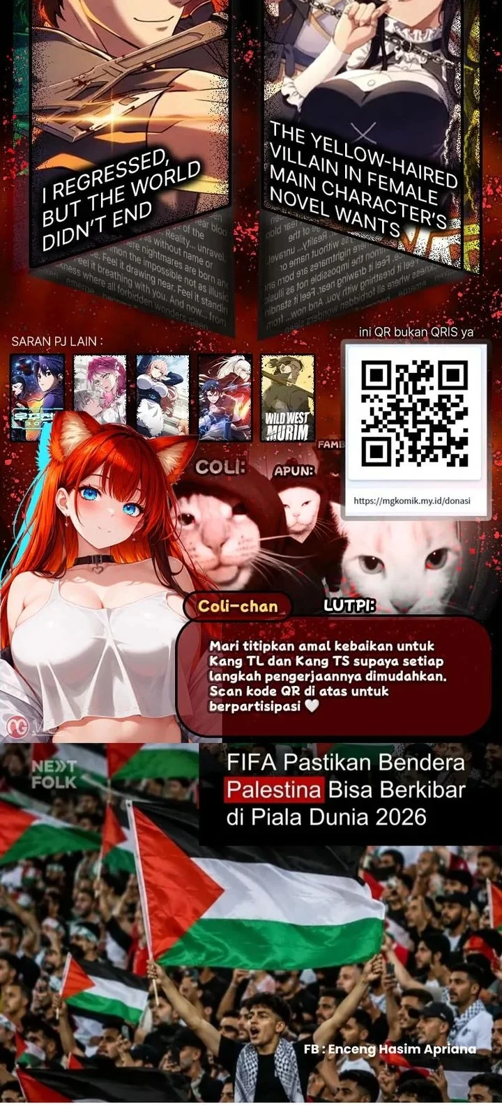 The Yellow Haired Villain In Female Main Characters Novel Wants Happiness Chapter 74 Halaman 38