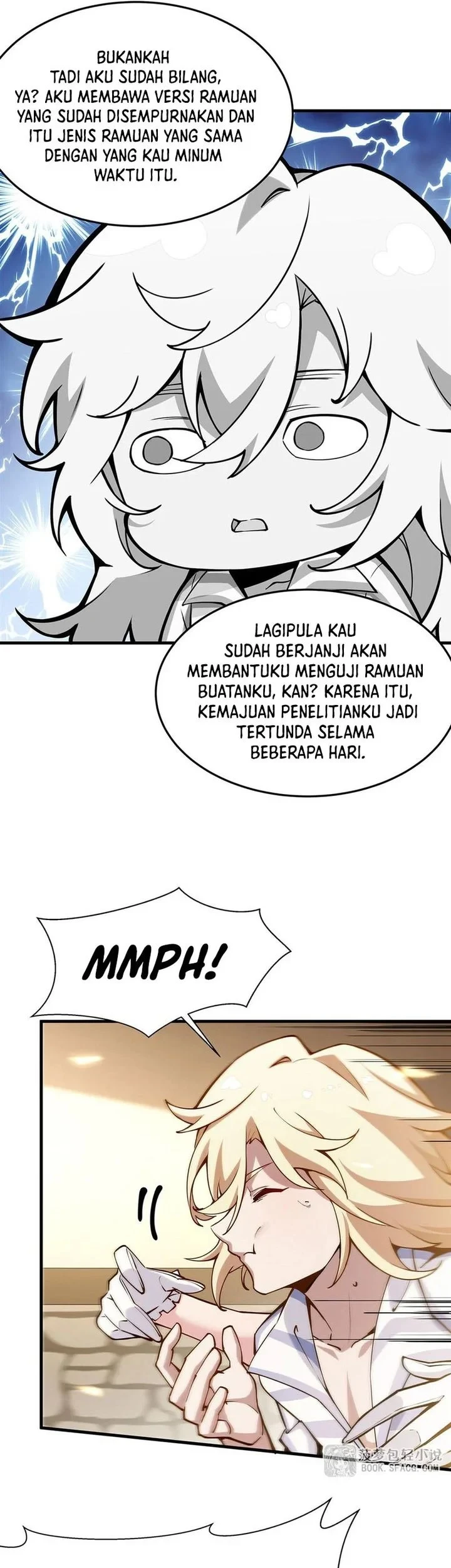 The Yellow Haired Villain In Female Main Characters Novel Wants Happiness Chapter 75 Halaman 20