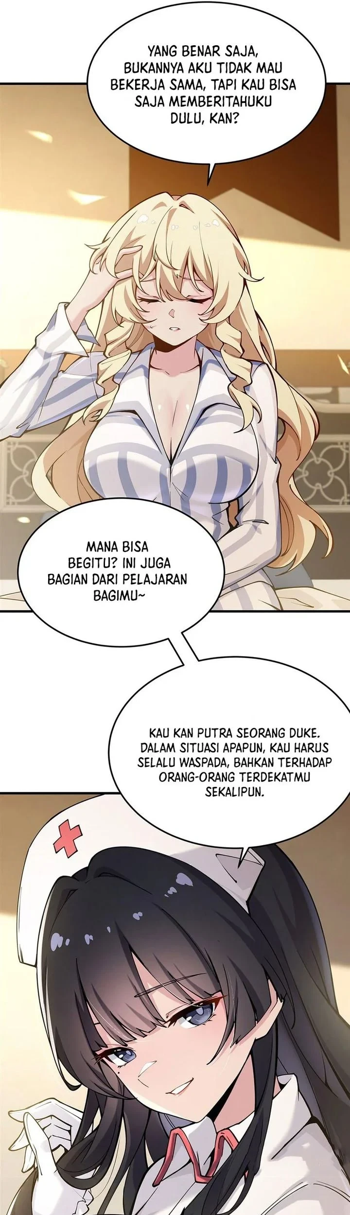 The Yellow Haired Villain In Female Main Characters Novel Wants Happiness Chapter 75 Halaman 24