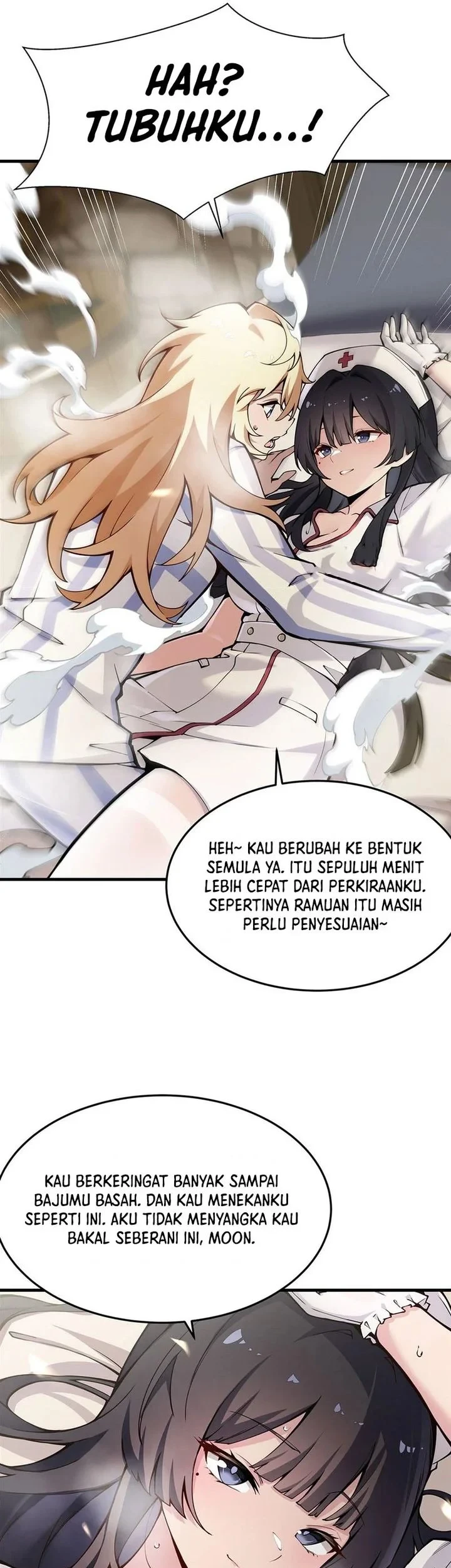 The Yellow Haired Villain In Female Main Characters Novel Wants Happiness Chapter 75 Halaman 32