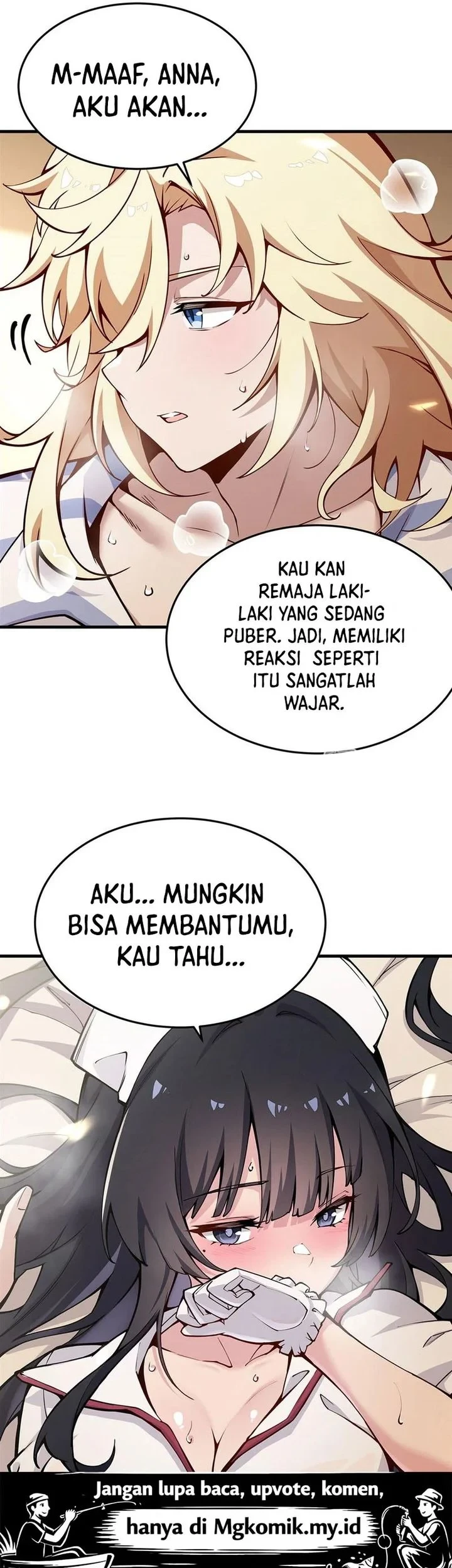 The Yellow Haired Villain In Female Main Characters Novel Wants Happiness Chapter 75 Halaman 34