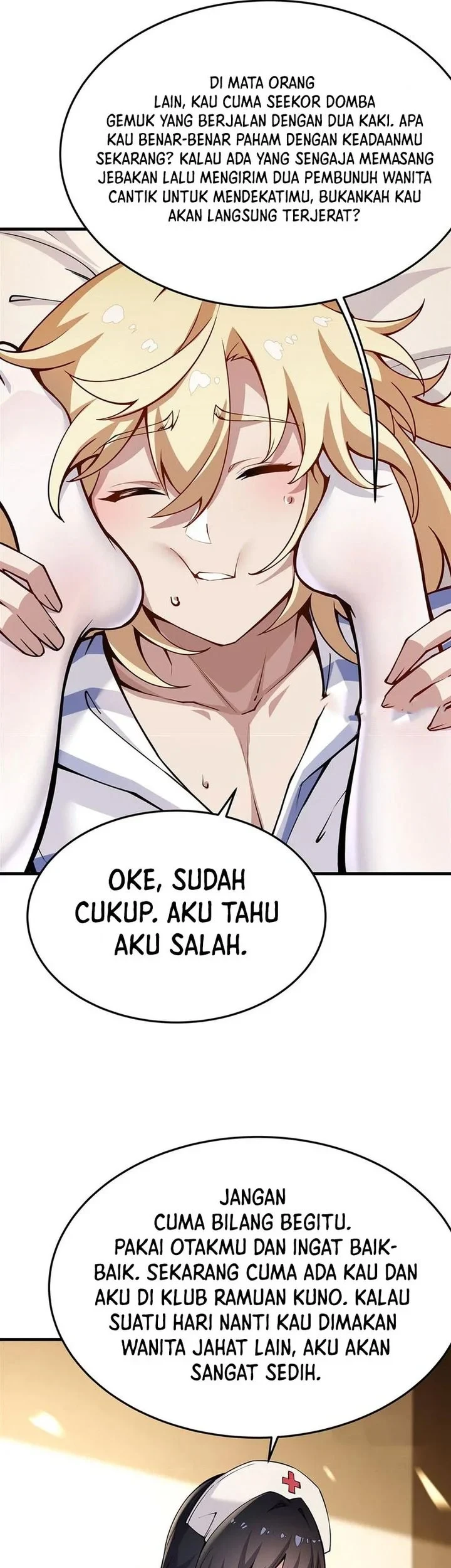 The Yellow Haired Villain In Female Main Characters Novel Wants Happiness Chapter 76 Halaman 8