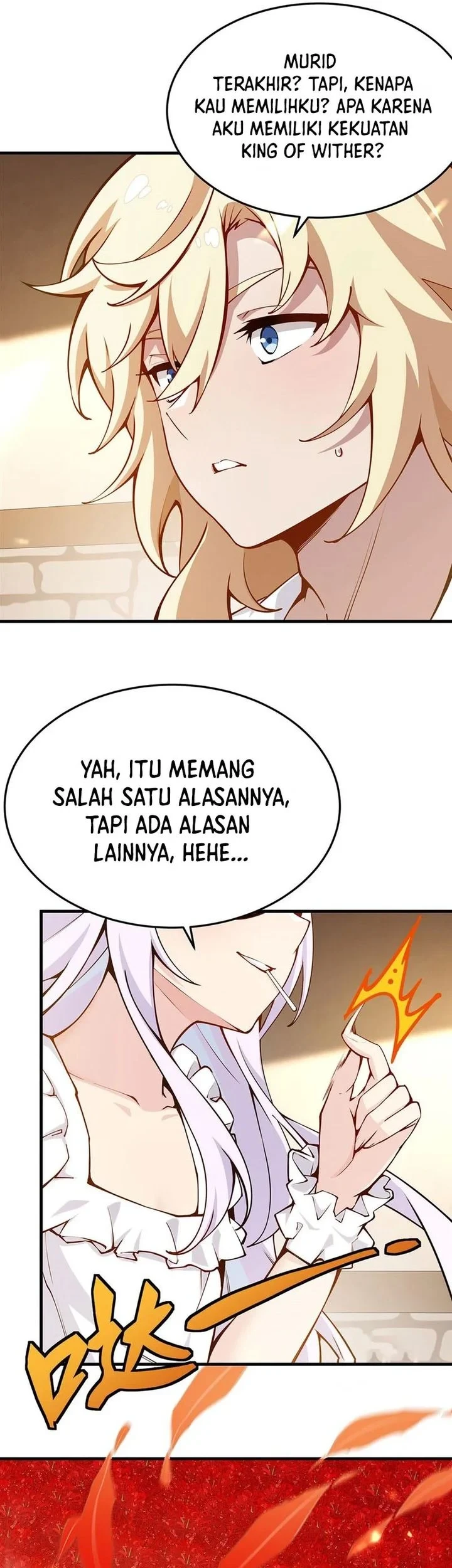 The Yellow Haired Villain In Female Main Characters Novel Wants Happiness Chapter 76 Halaman 28