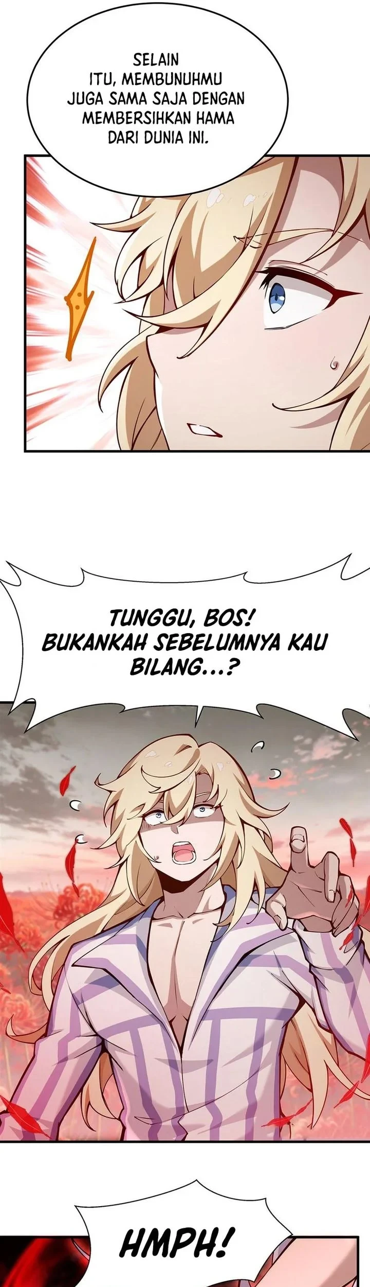 The Yellow Haired Villain In Female Main Characters Novel Wants Happiness Chapter 76 Halaman 32
