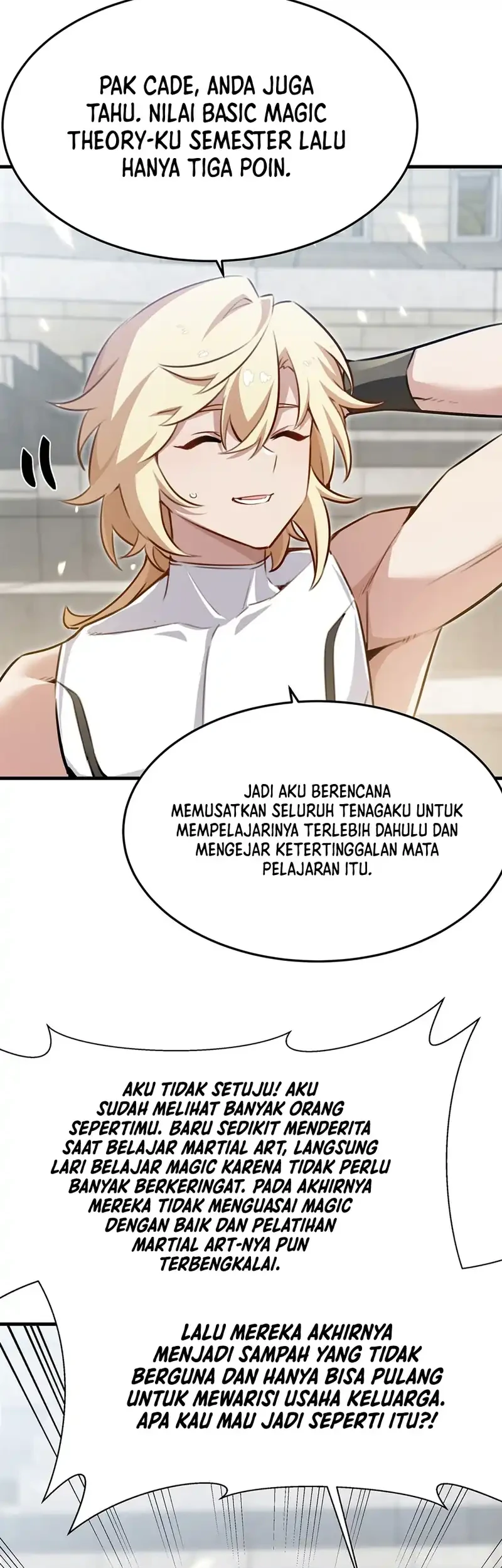 The Yellow Haired Villain In Female Main Characters Novel Wants Happiness Chapter 78 Halaman 35