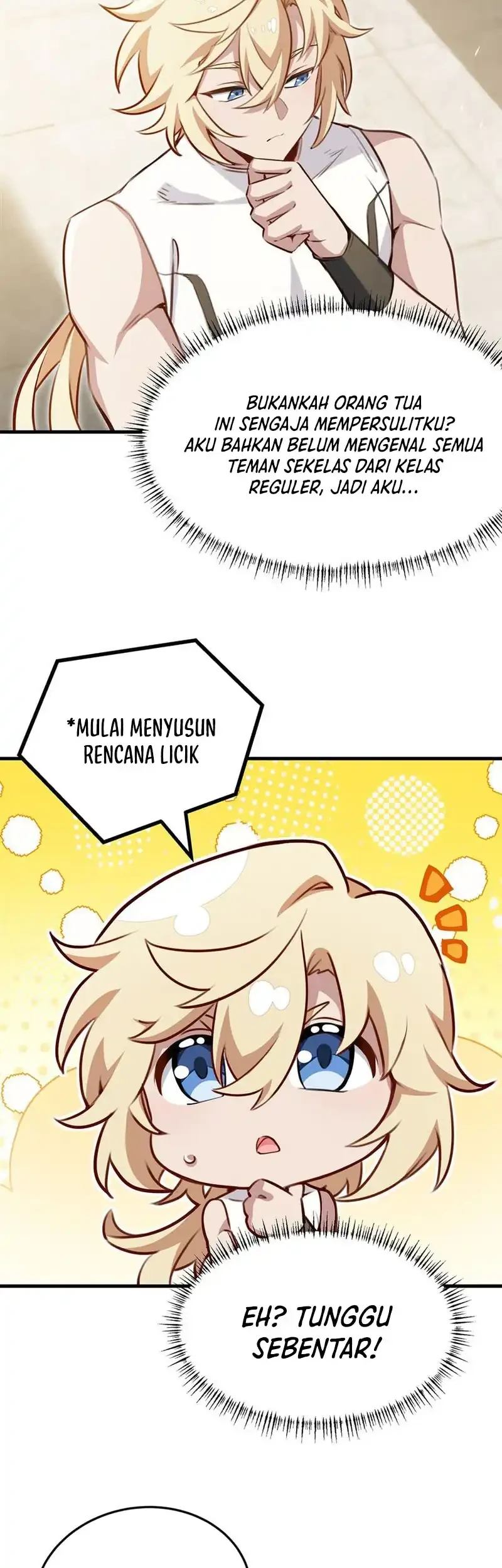 The Yellow Haired Villain In Female Main Characters Novel Wants Happiness Chapter 79 Halaman 9