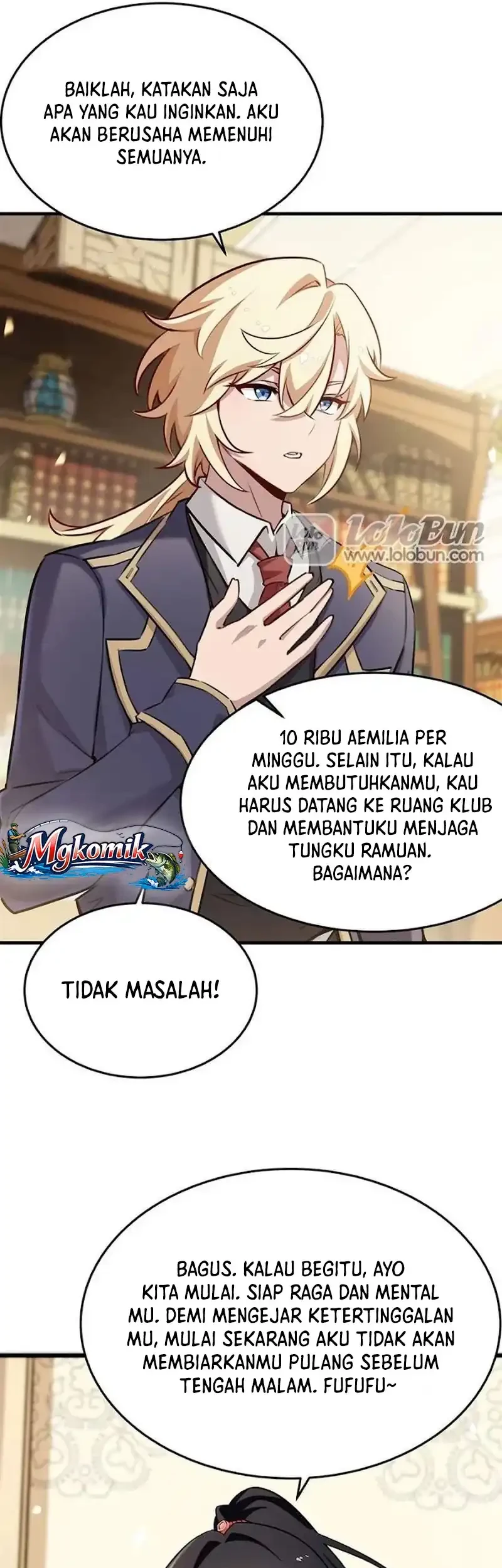 The Yellow Haired Villain In Female Main Characters Novel Wants Happiness Chapter 80 Halaman 38