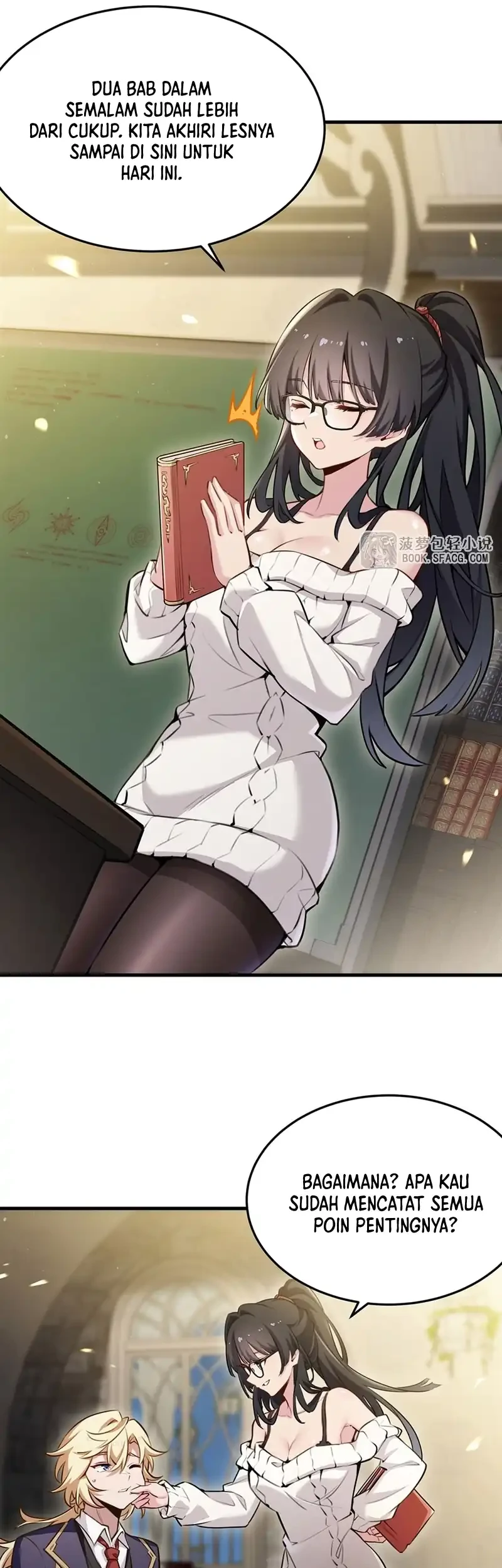 The Yellow Haired Villain In Female Main Characters Novel Wants Happiness Chapter 81 Halaman 4
