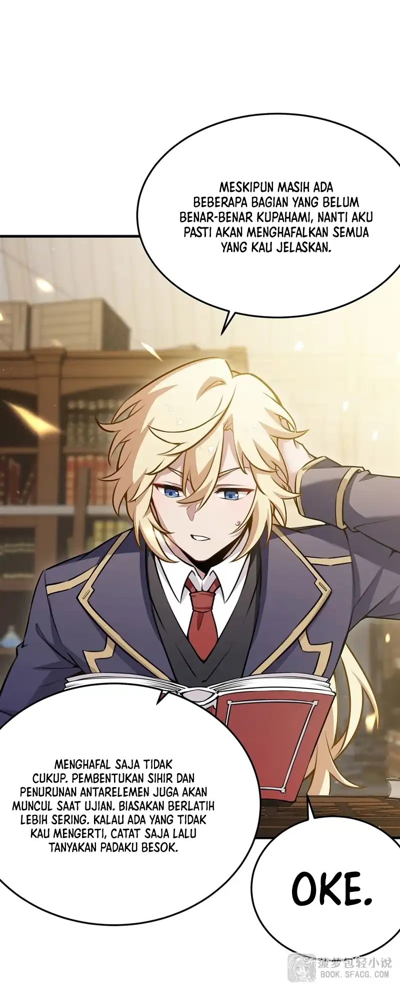 The Yellow Haired Villain In Female Main Characters Novel Wants Happiness Chapter 81 Halaman 6