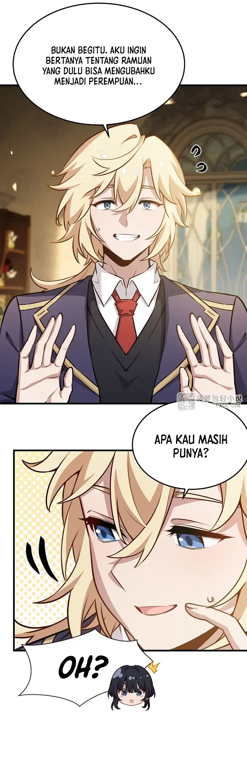 The Yellow Haired Villain In Female Main Characters Novel Wants Happiness Chapter 81 Halaman 9
