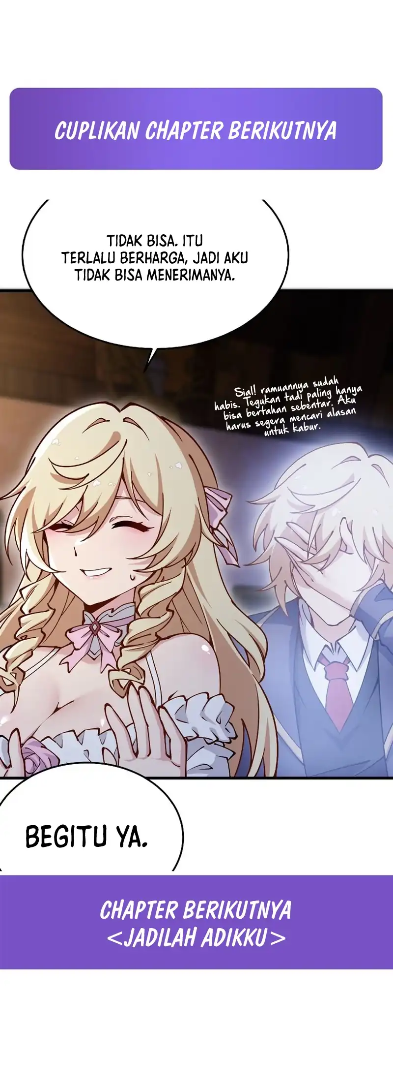 The Yellow Haired Villain In Female Main Characters Novel Wants Happiness Chapter 81 Halaman 49