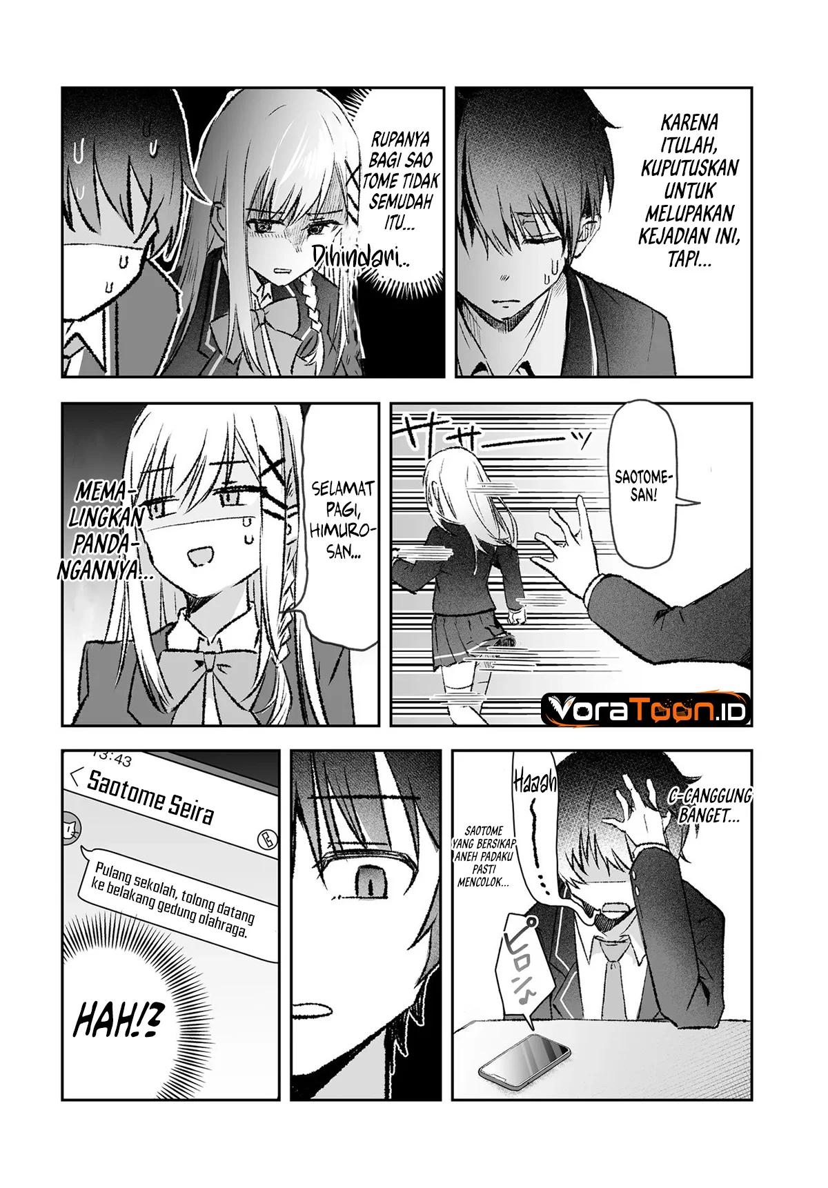 Tonari No Seki No Seijo Sama Wa Ore Ni Kossori Skirt No Naka Wo Oshiete Kureru Chapter 1 Halaman 11