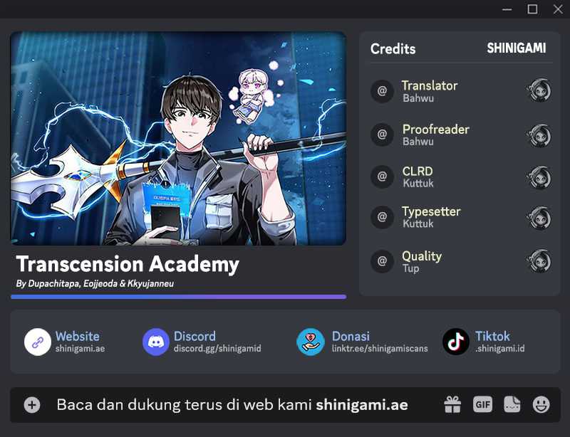 Transcension Academy Chapter 143 Halaman 1
