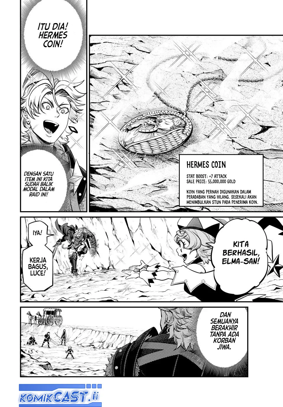 Tsuihou Sareta Tenshou Juu Kishi Wa Game Chishiki De Musou Suru Chapter 119 Halaman 2