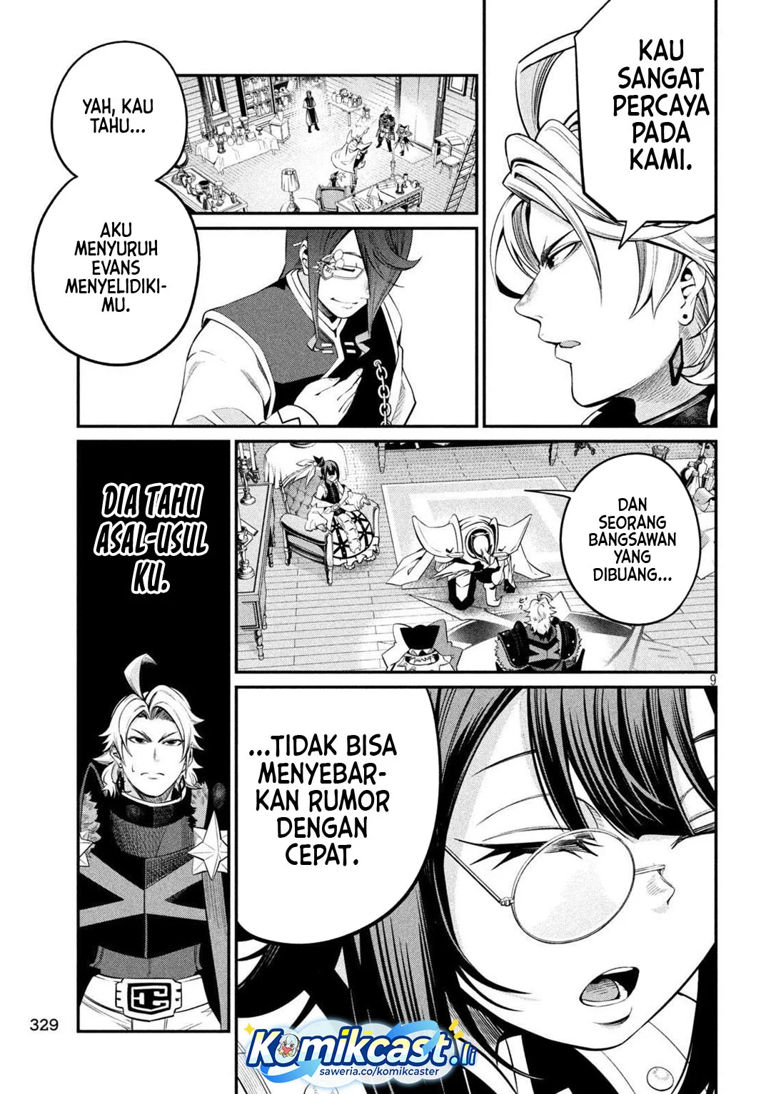 Tsuihou Sareta Tenshou Juu Kishi Wa Game Chishiki De Musou Suru Chapter 127 Halaman 9