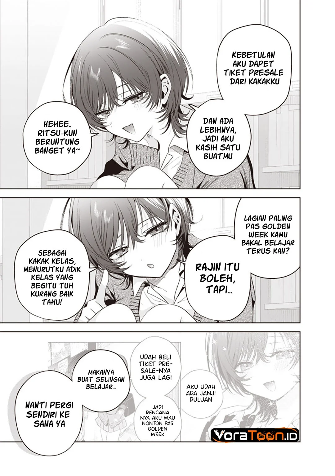 Tsuzura Senpai Wa Motokano Dakara Chapter 8 Halaman 10