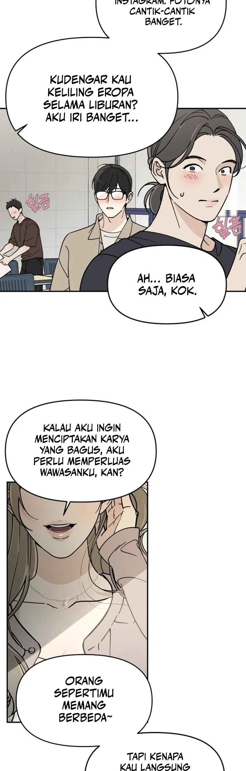 Unofficial Campus Couple Chapter 1 Halaman 17