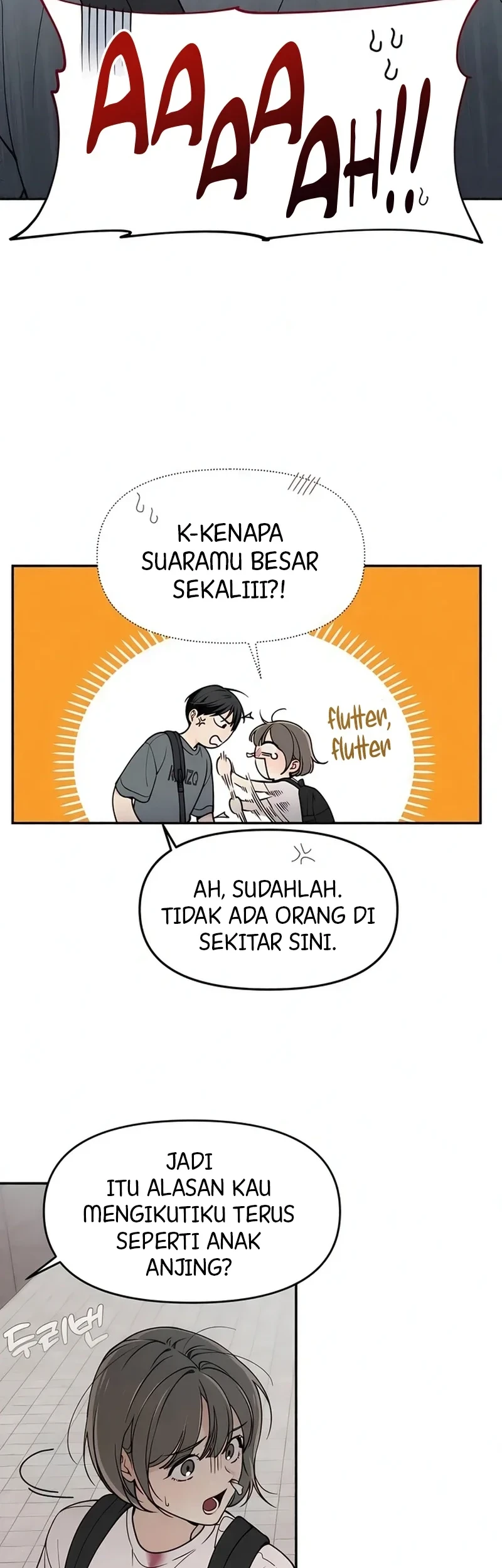 Unofficial Campus Couple Chapter 2 Halaman 43