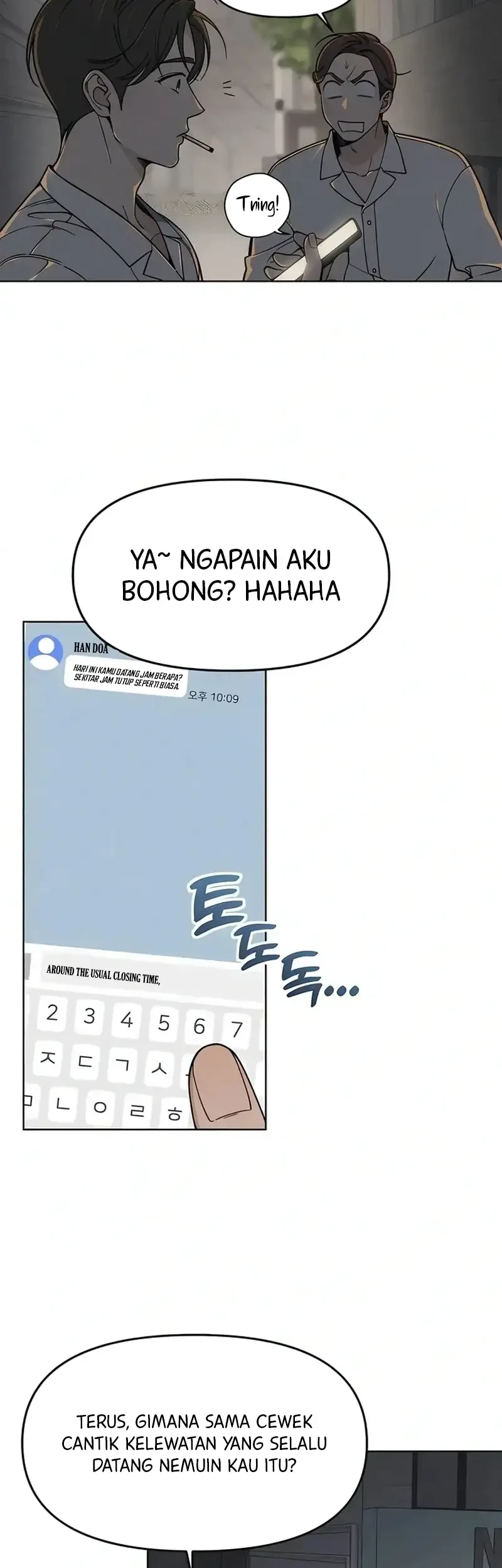 Unofficial Campus Couple Chapter 3 Halaman 29