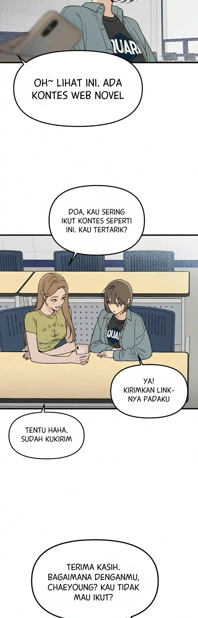 Unofficial Campus Couple Chapter 4 Halaman 45