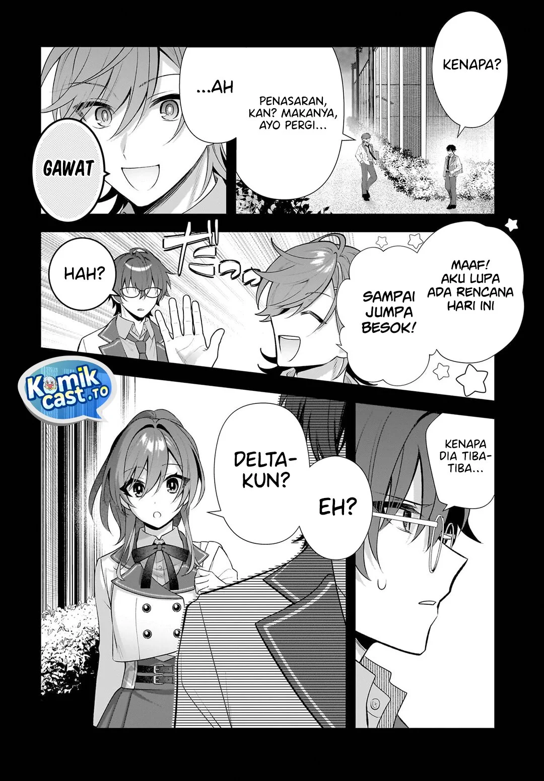 Yotte Hatsukoi Wa Shoumei Sareta Delta To Gamma No Rigakubu Note Chapter 1 Halaman 16