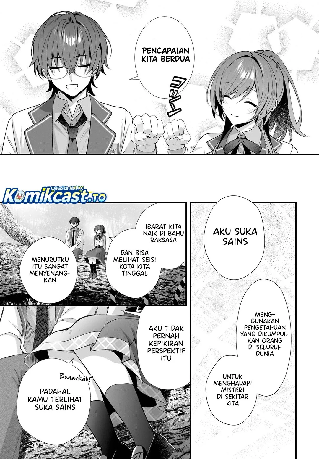 Yotte Hatsukoi Wa Shoumei Sareta Delta To Gamma No Rigakubu Note Chapter 1 Halaman 56