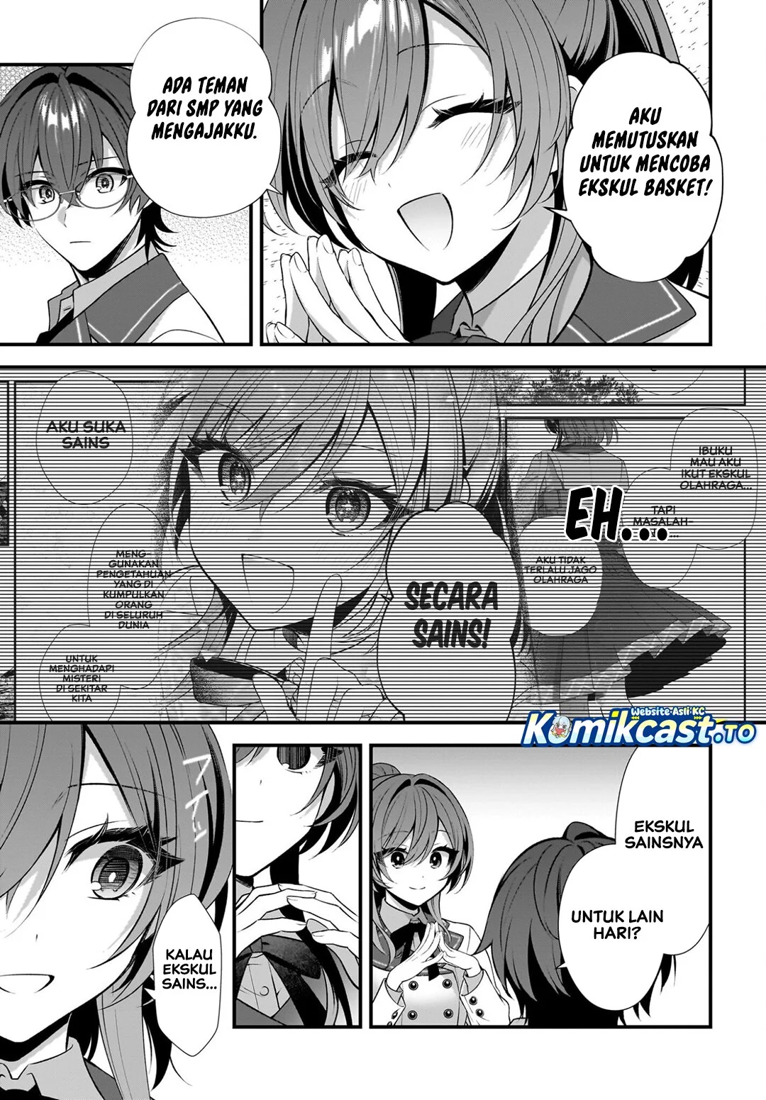 Yotte Hatsukoi Wa Shoumei Sareta Delta To Gamma No Rigakubu Note Chapter 3 Halaman 7