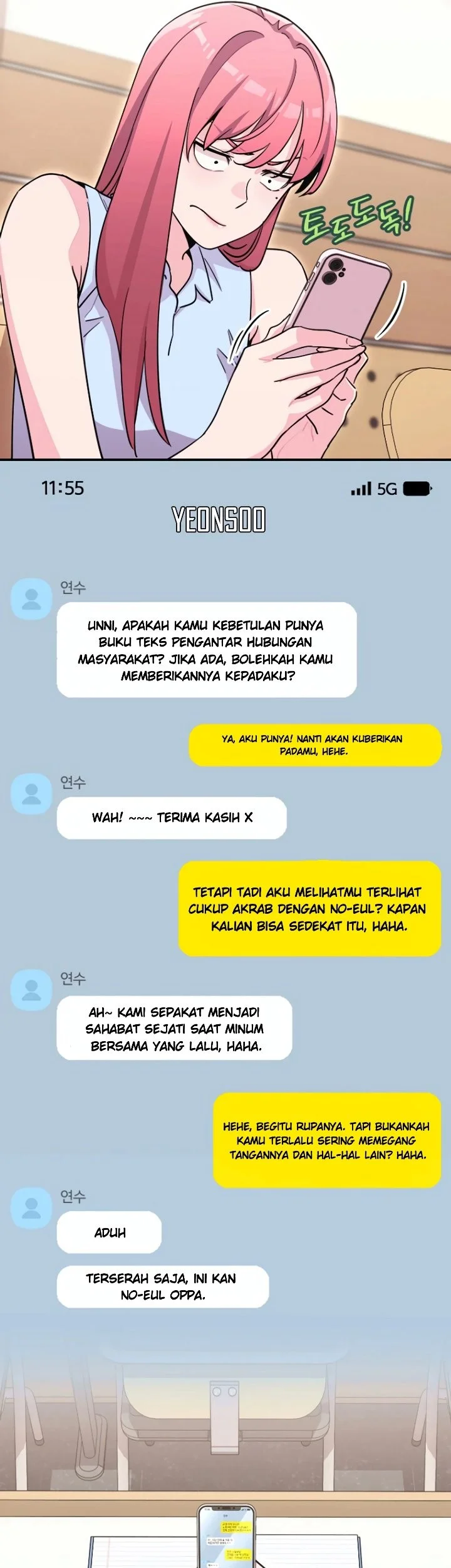 You Like Someone With That Face Chapter 42 Halaman 21