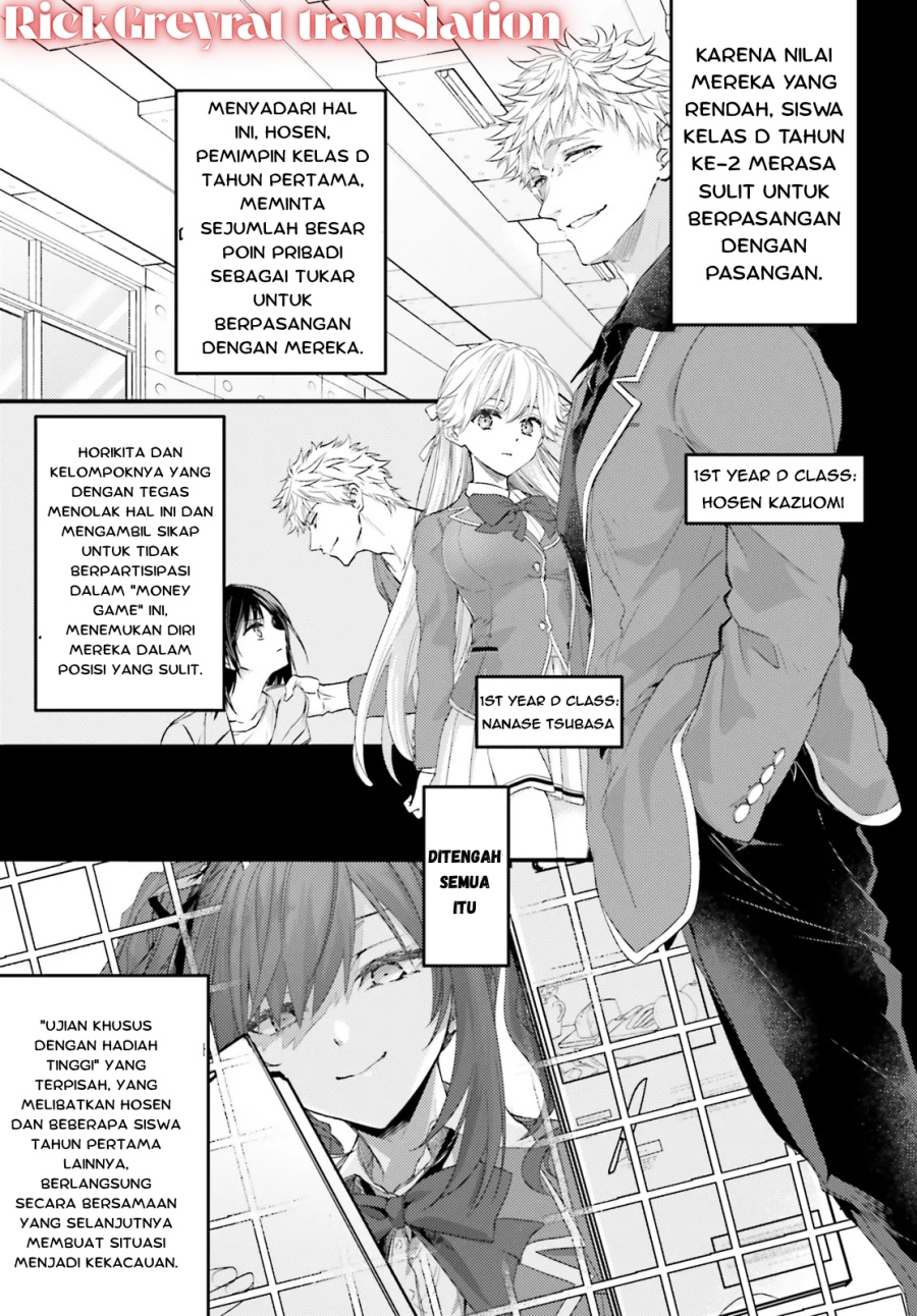 Youkoso Jitsuryoku Shijou Shugi No Kyoushitsu E 2 Nensei Hen 2nd Stage Chapter 1.1 Halaman 8