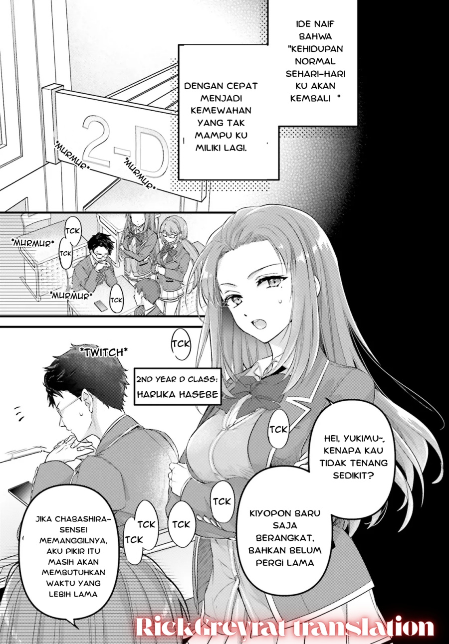 Youkoso Jitsuryoku Shijou Shugi No Kyoushitsu E 2 Nensei Hen 2nd Stage Chapter 1.1 Halaman 12